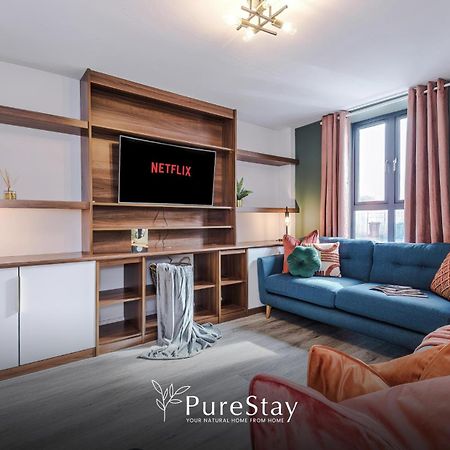 Stunning Five Bedroom Manchester House With Free Parking By Purestay Short Lets & Serviced Accommodation Exterior foto